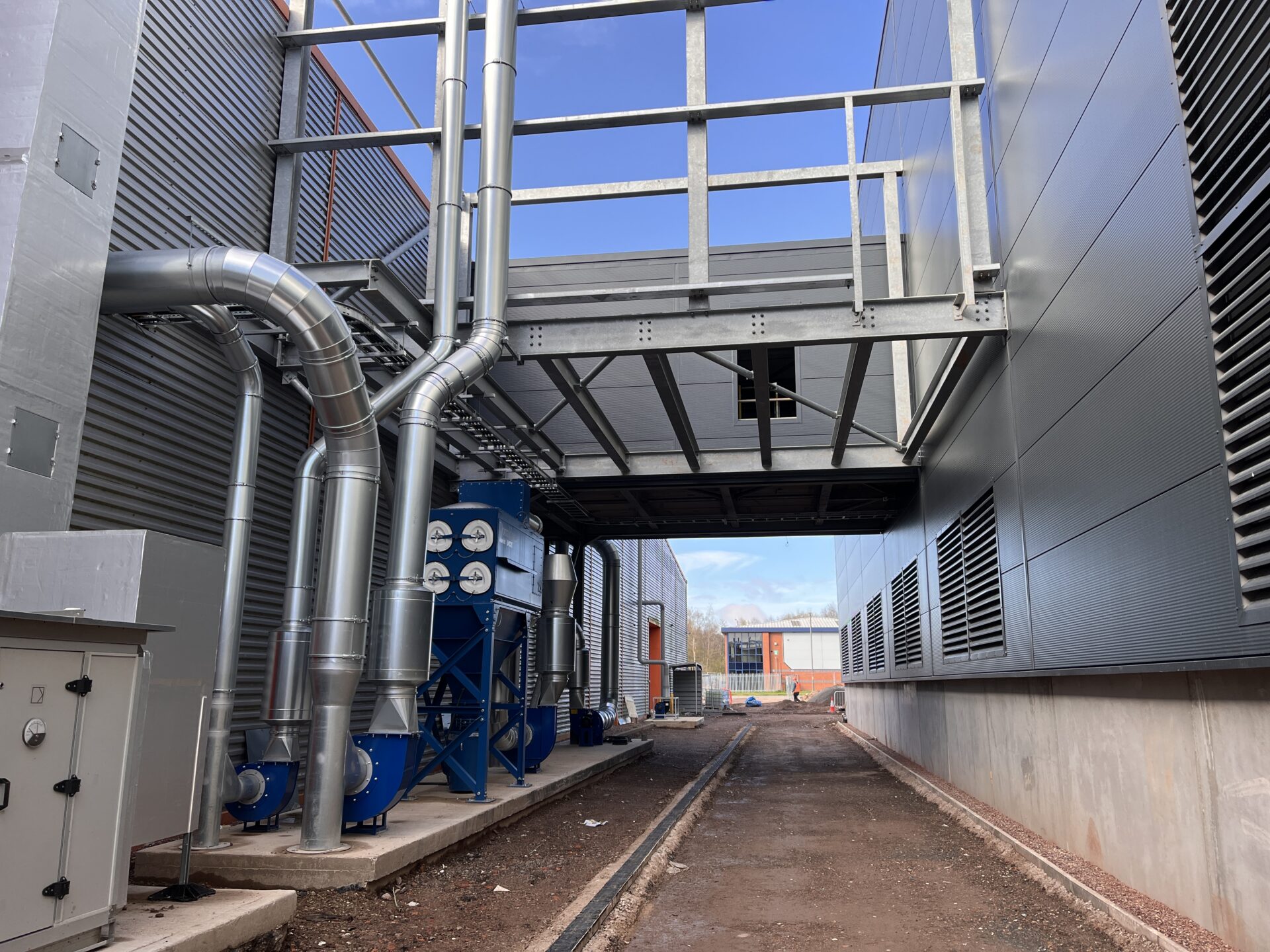Installing a dust extraction system like this can help you comply with COSHH regulations and DSEAR