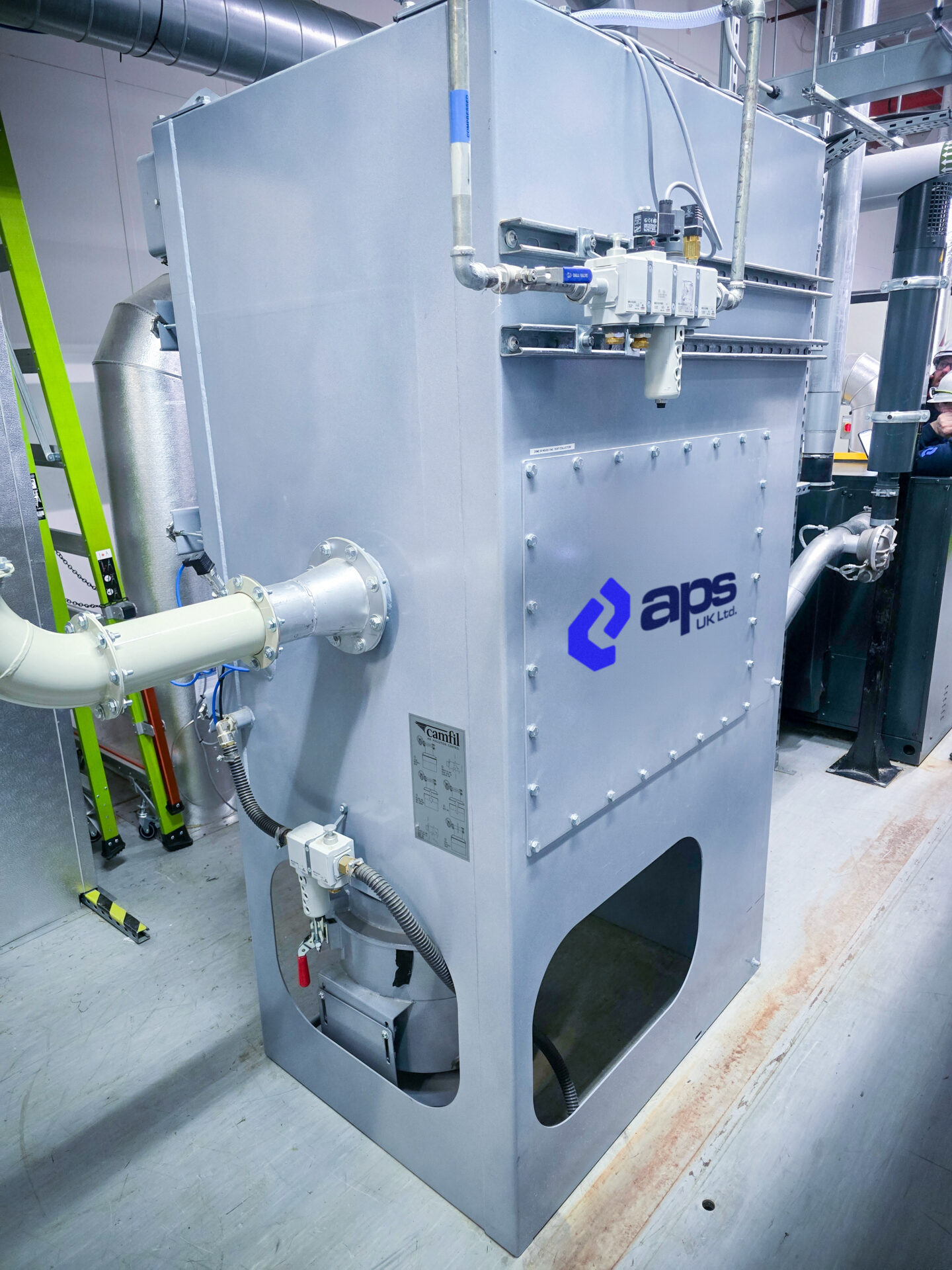 APS pharmaceutical dust extractor